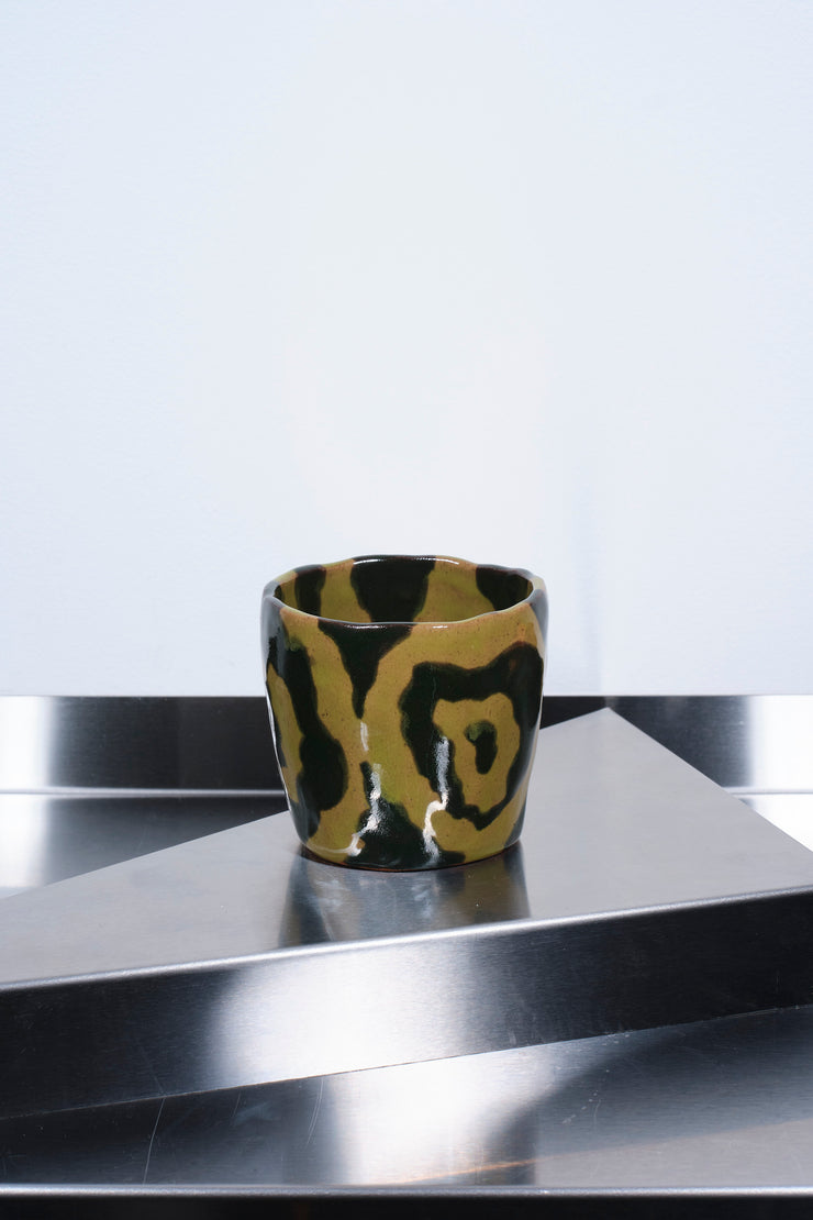 Lime Dark Green Marble Cup (DD) - Corey Pugh