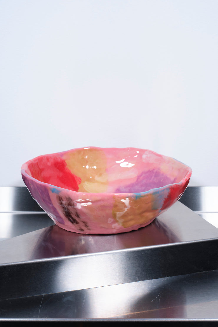 Pink Porcelain Bowl (V) - Corey Pugh