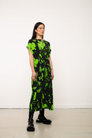 Freja Dress - Acid Green