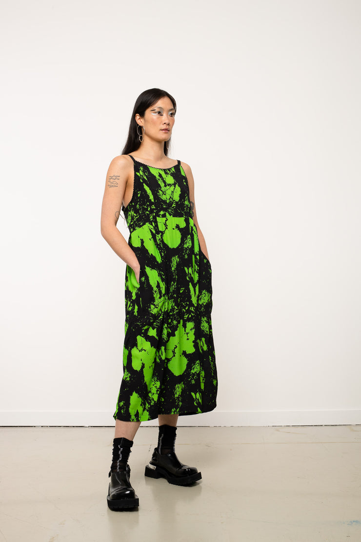 Lotta Dress - Acid Green