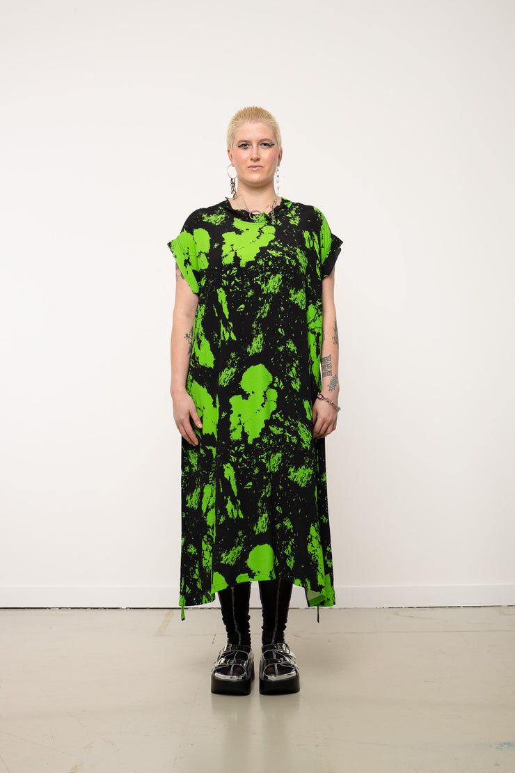 Freja Dress - Acid Green