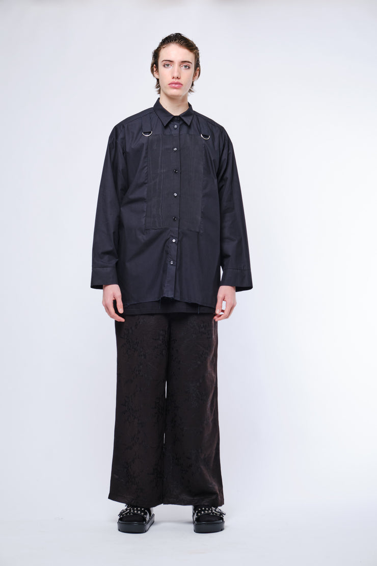 EVIGHET SHIRT - Black / Oil Slick