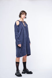 FREJA DRESS - Mini - Navy