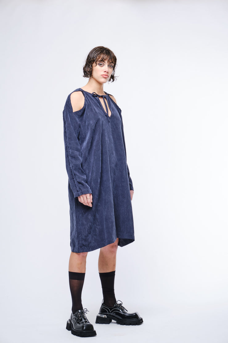 FREJA DRESS - Mini - Navy