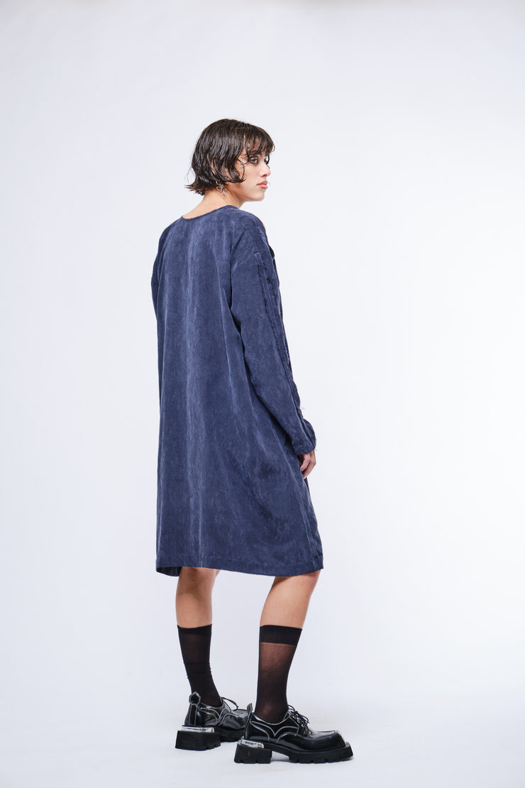 FREJA DRESS - Mini - Navy