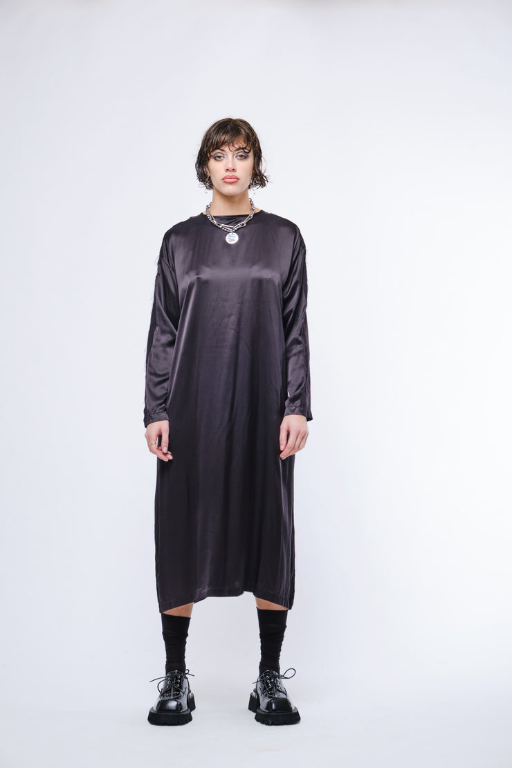 FREJA DRESS - Long - Black