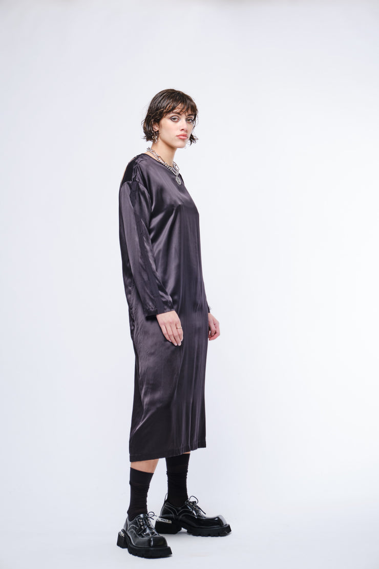 FREJA DRESS - Long - Black