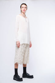 KOL SHORTS - Cream Texture