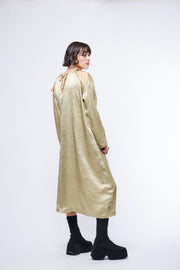 FREJA DRESS - Long - Pistachio