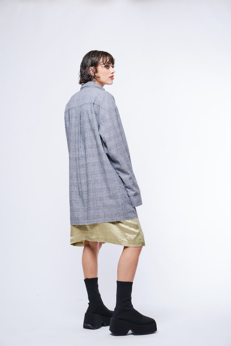 EVIGHET SHIRT - Plaid / Black