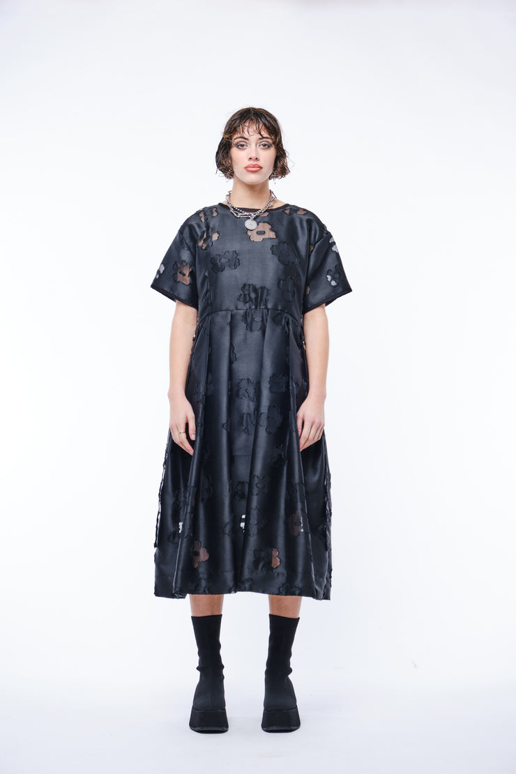 SVEN DRESS - Black Floral