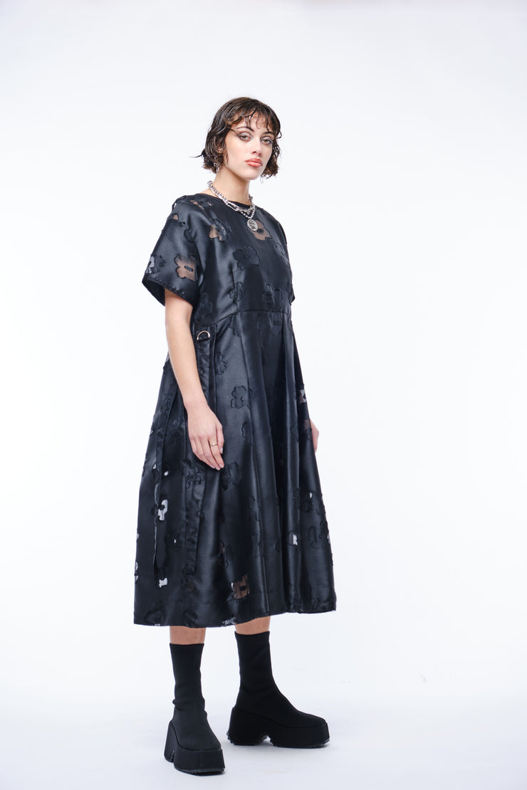 SVEN DRESS - Black Floral