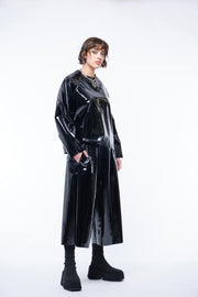 SIGRUN SWEATER - Black Gloss PVC