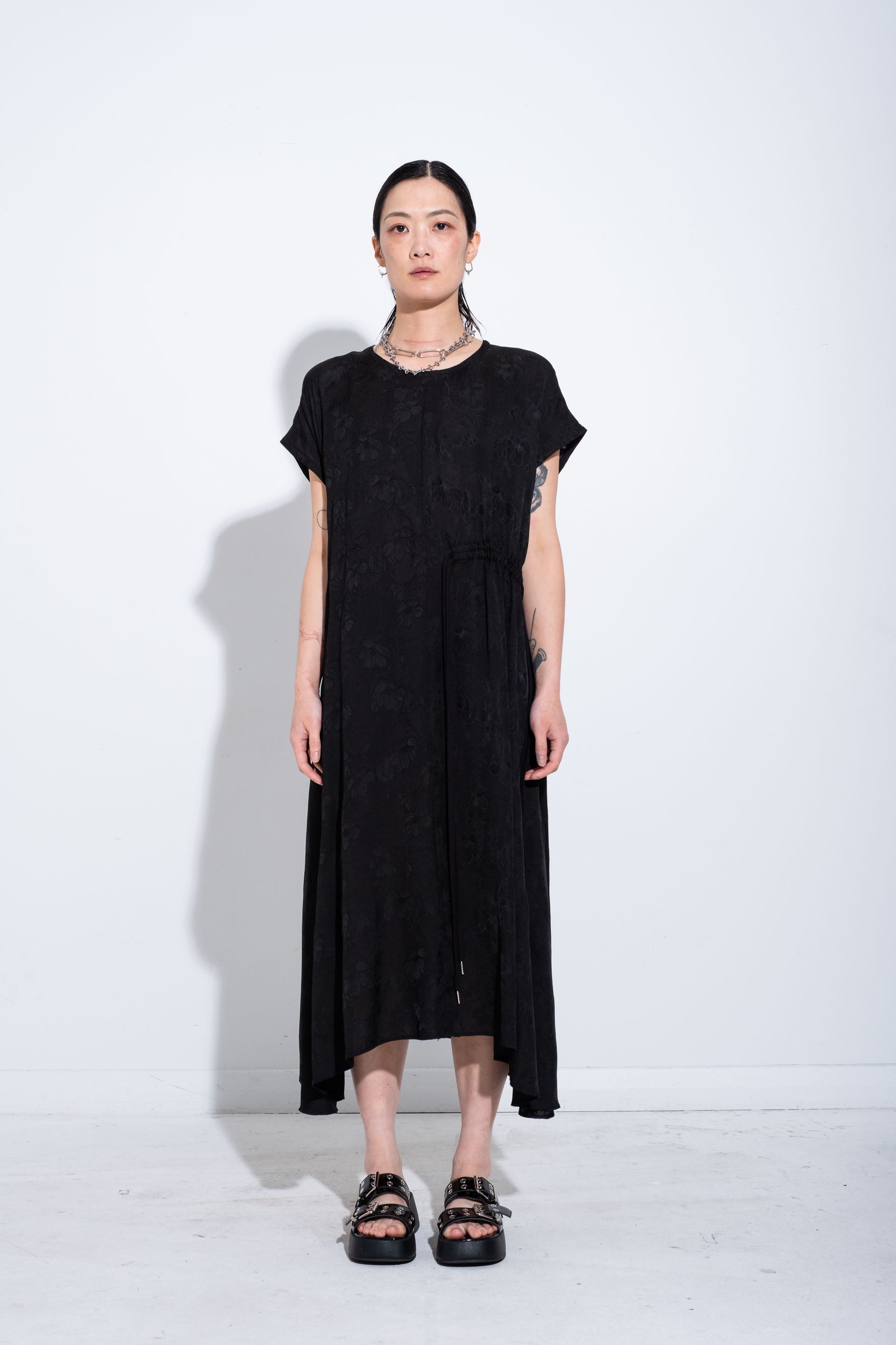 FARLIG DRESS - Black Floral