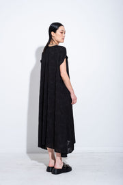 FARLIG DRESS - Black Floral - JPALM