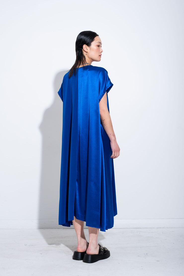 FARLIG DRESS - Blue - JPALM