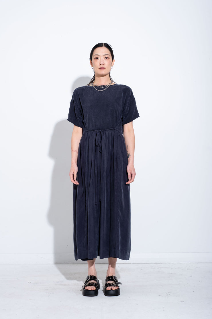 Ida Dress - Navy - JPALM