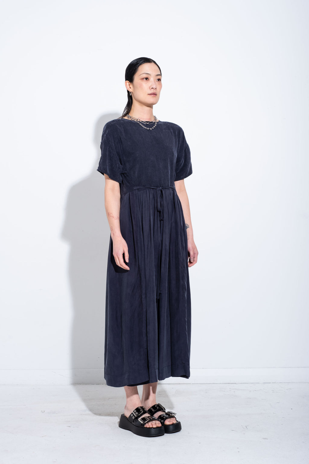Ida Dress - Navy