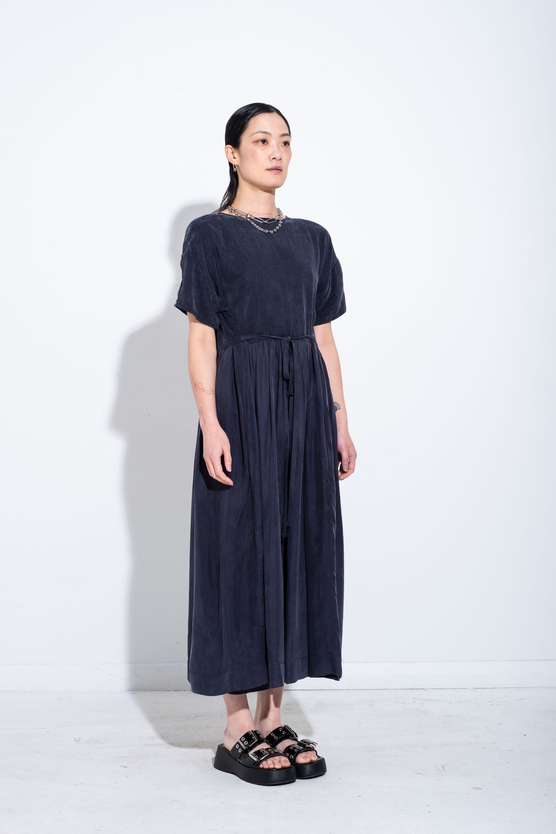 Ida Dress - Navy
