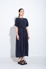 Ida Dress - Navy - JPALM