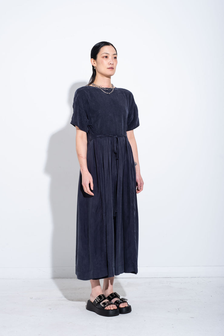 Ida Dress - Navy - JPALM