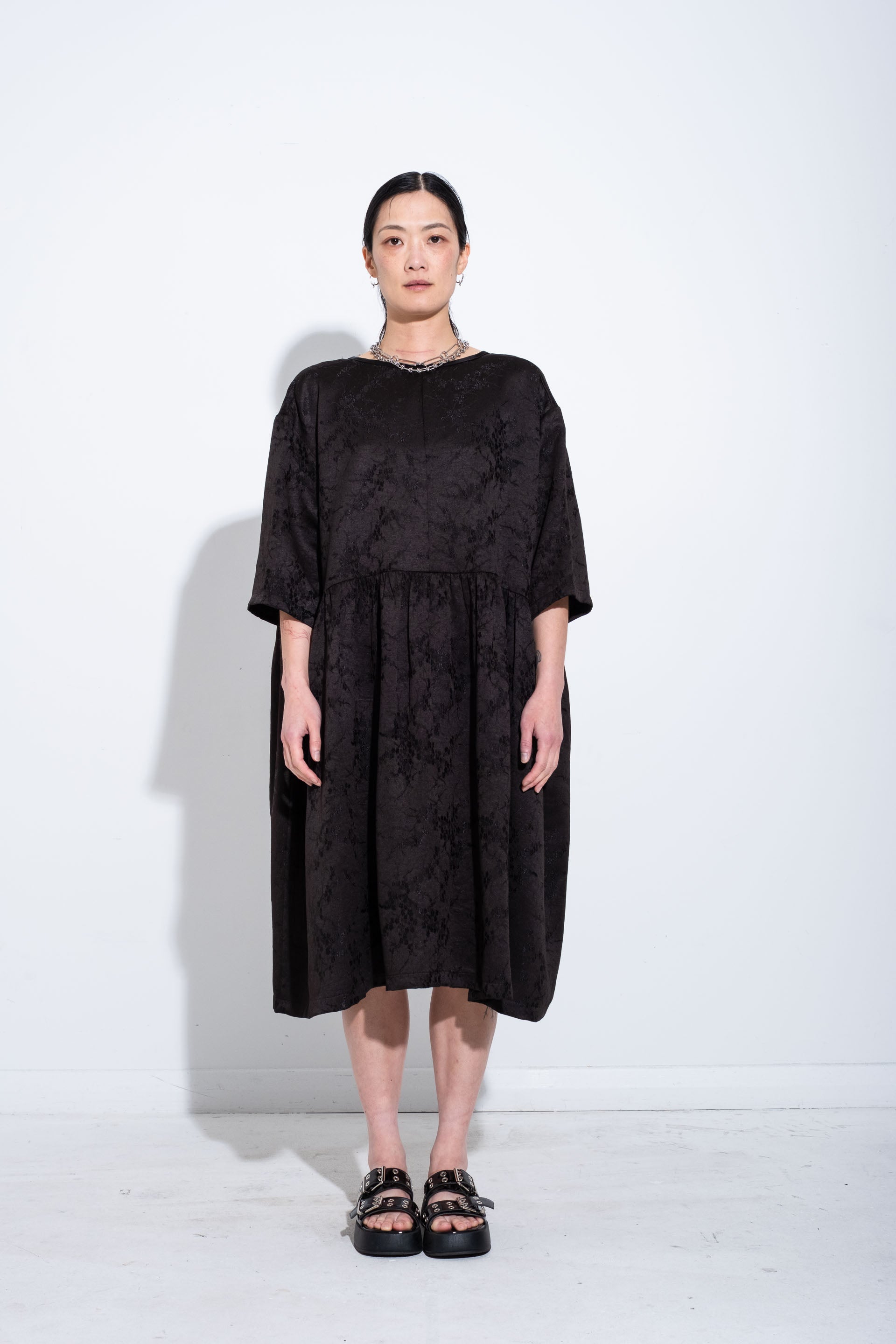 Maja Dress - Floral Jacquard