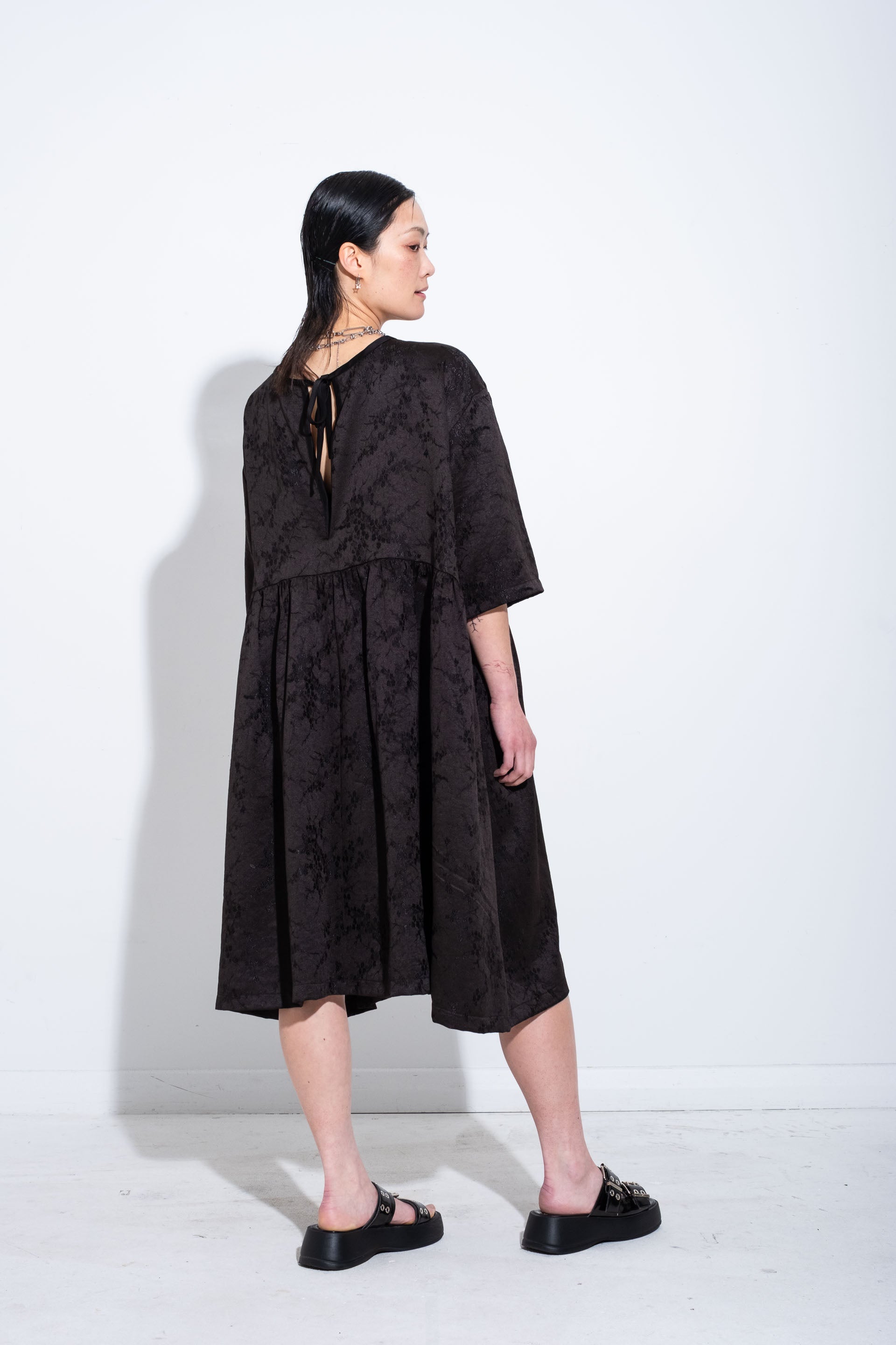 Maja Dress - Floral Jacquard