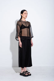 Maja Top - Silk Organza - JPALM