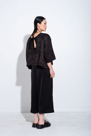 Maja Top - Floral Jacquard - JPALM