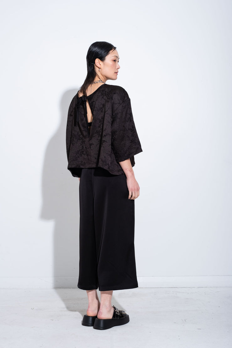 Maja Top - Floral Jacquard - JPALM