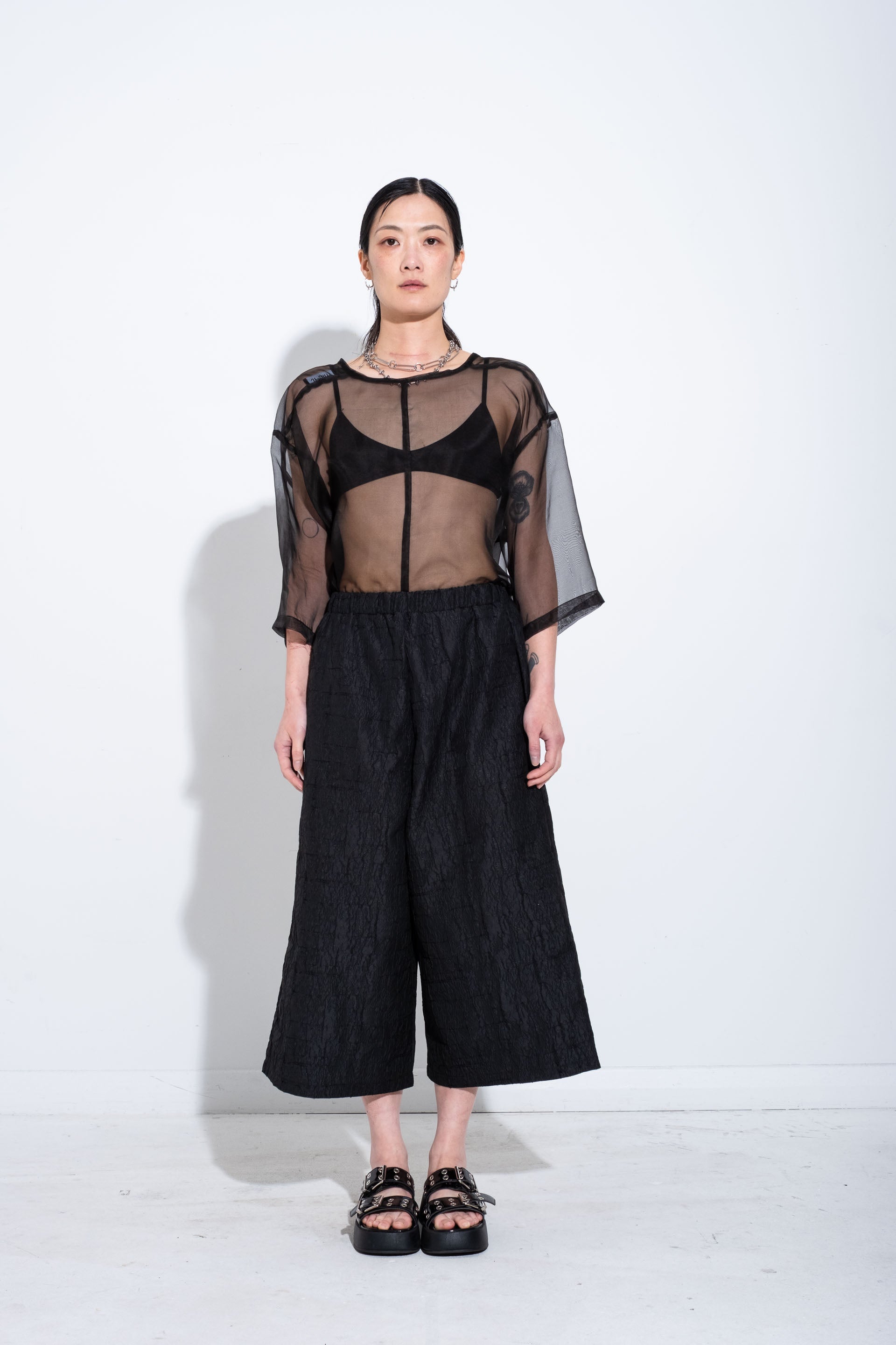 KOL SHORTS - Texture Black