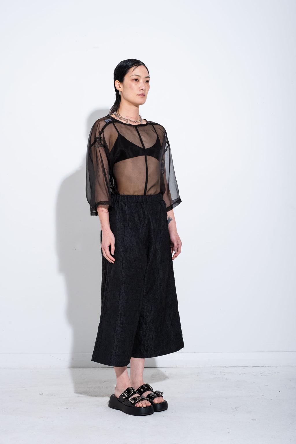 KOL SHORTS - Texture Black