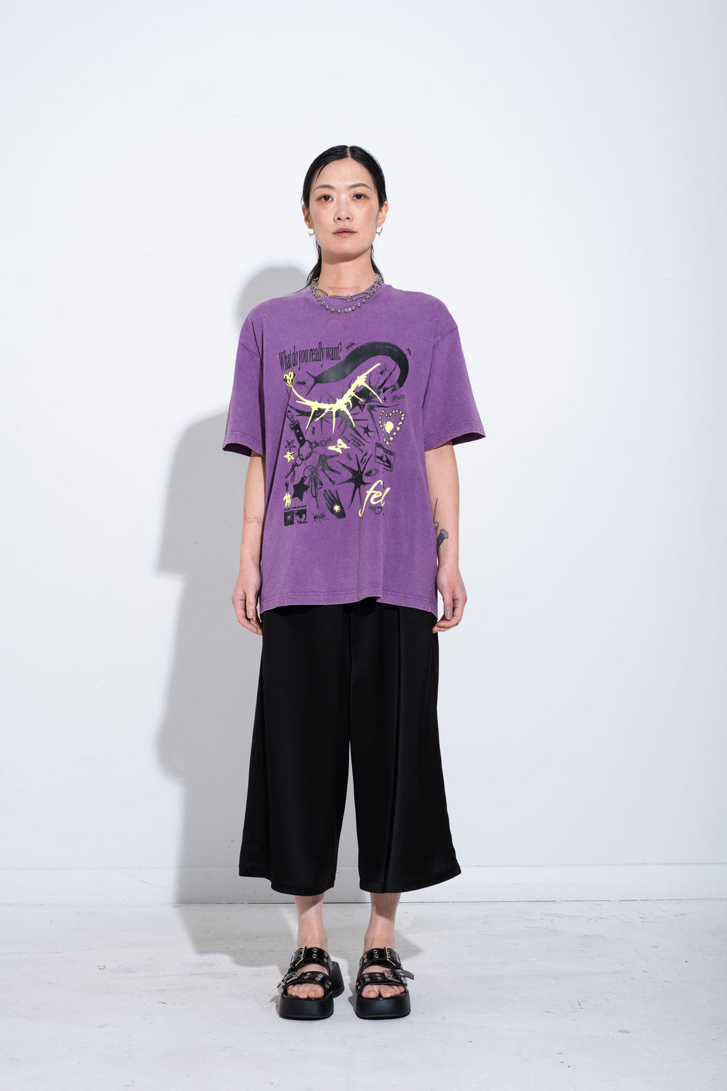 SLUG Tshirt - Purple - JPALM
