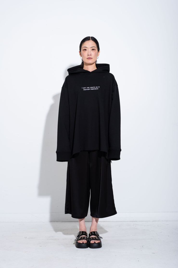 I Left The Lights On Hoodie - Black - JPALM