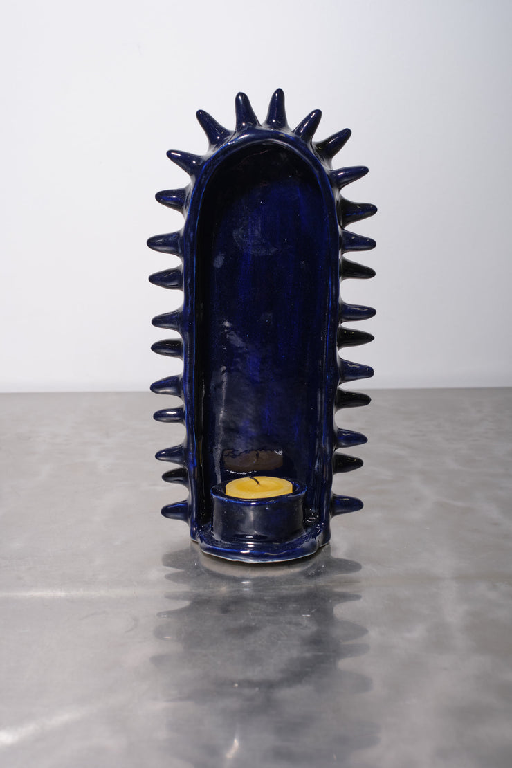 Shrine 2 Candle Shrine - Navy Blue - SOPHIE HATHAWAY