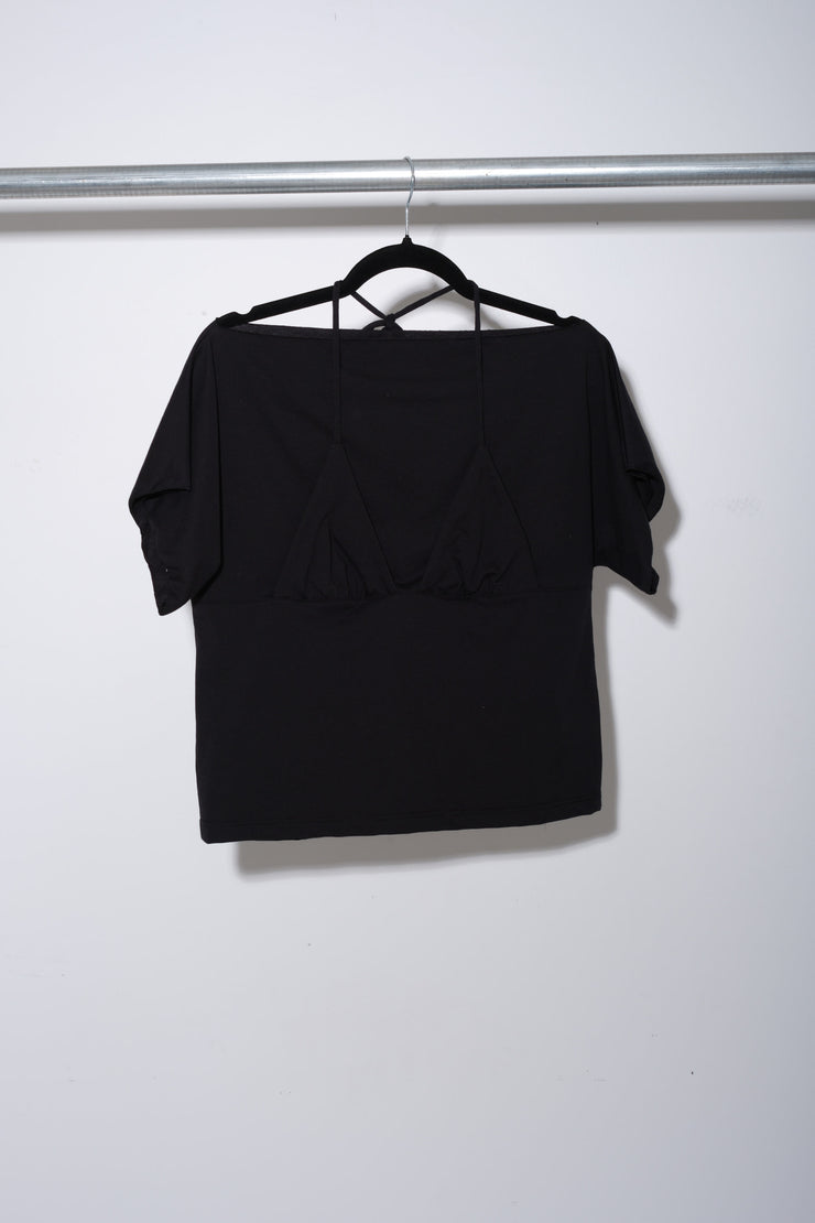 Bikini Tee - Black - RHODA NUNN