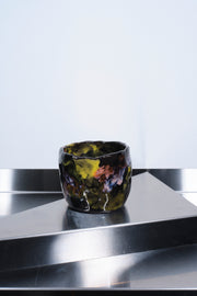 Stoneware Yellow/Green/Pink Mug (F) - Corey Pugh