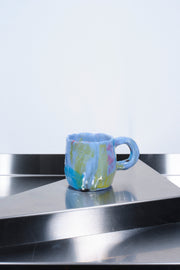 Blue Porcelain Espresso Cups (L) - Corey Pugh