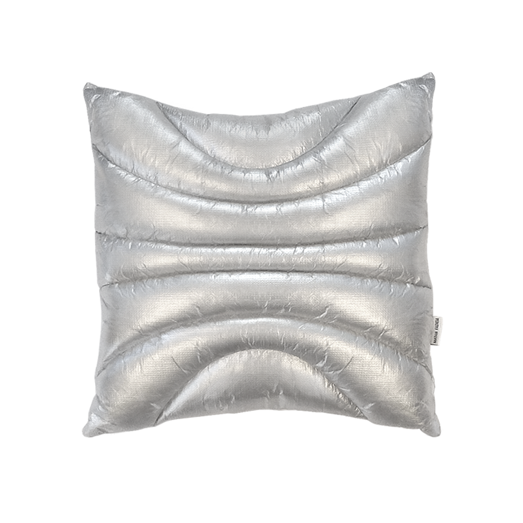 Puffer Cushion - Silver - MATAN FADIDA