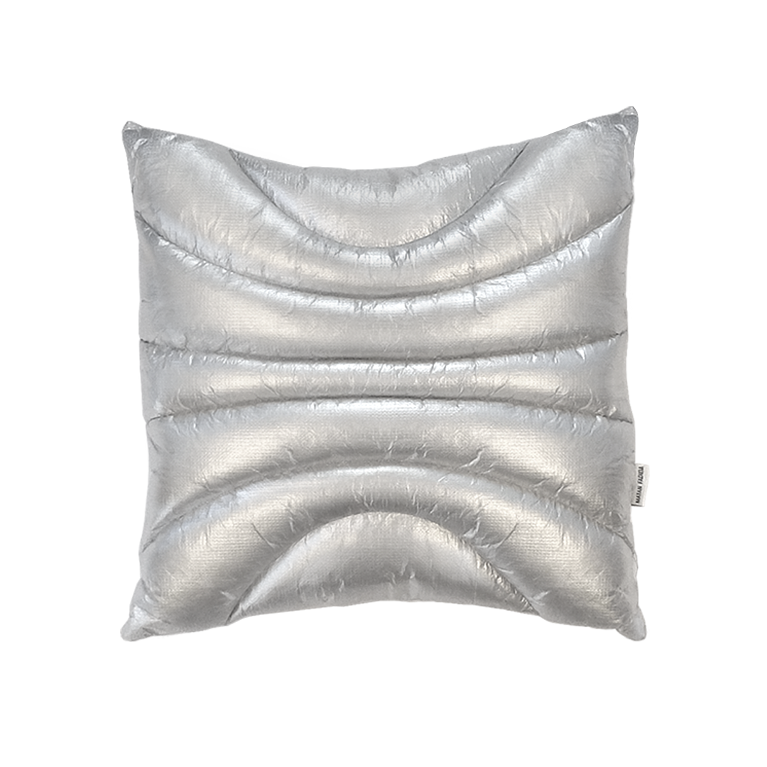 Puffer Cushion - Silver - MATAN FADIDA
