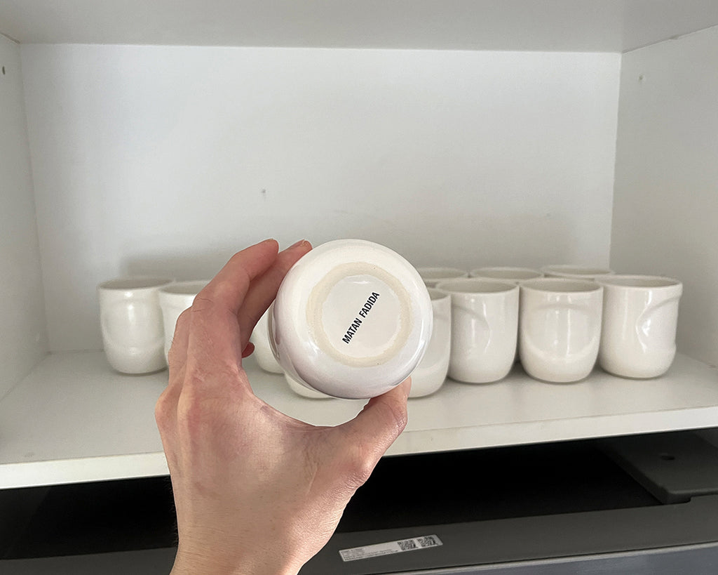 Orb Cup - White - MATAN FADIDA