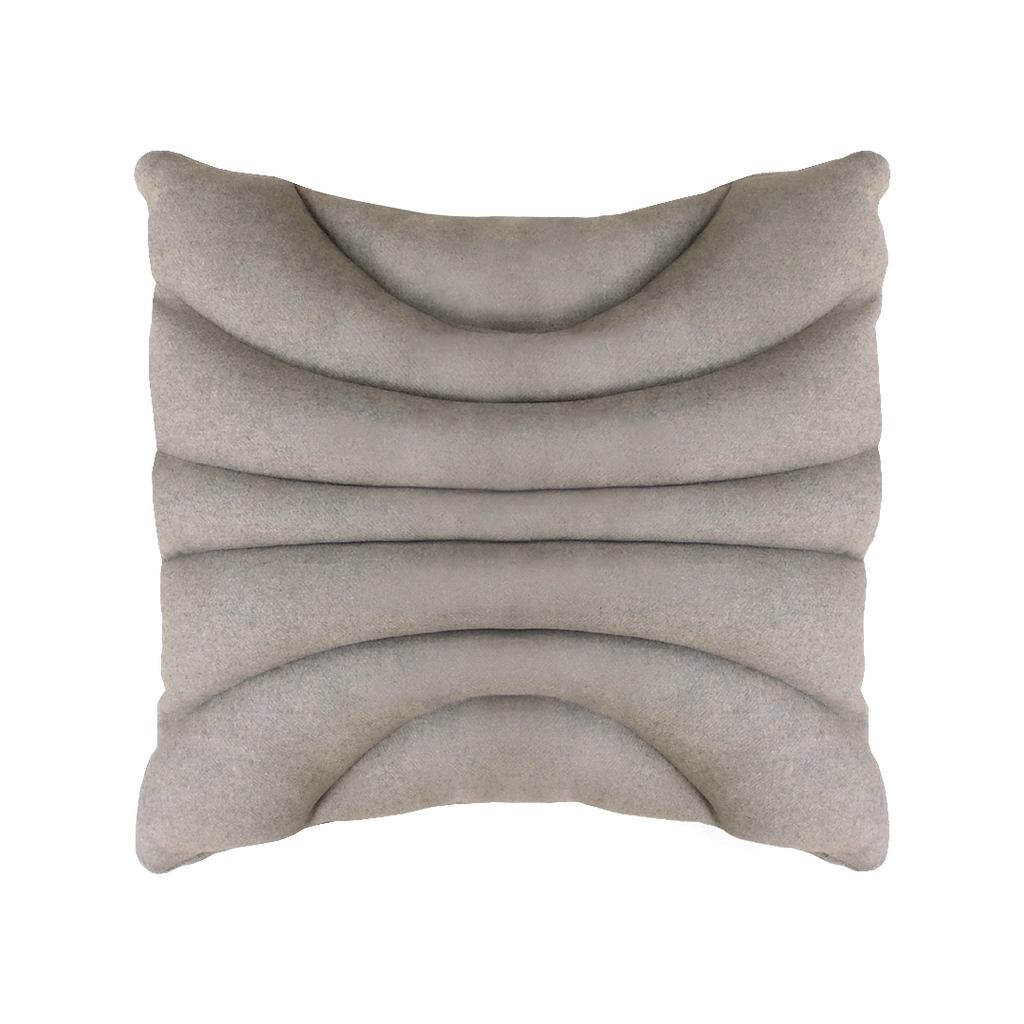 Puffer Cushion - Grey - MATAN FADIDA