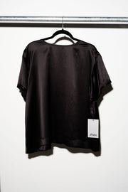SVEN TOP - Black Silk