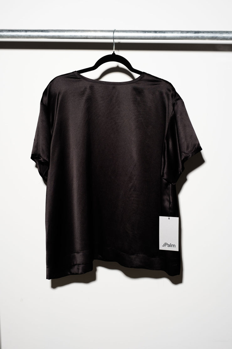 SVEN TOP - Black Silk