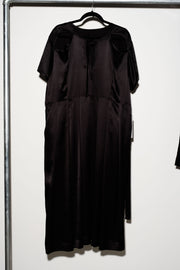 SVEN DRESS - Black Silk