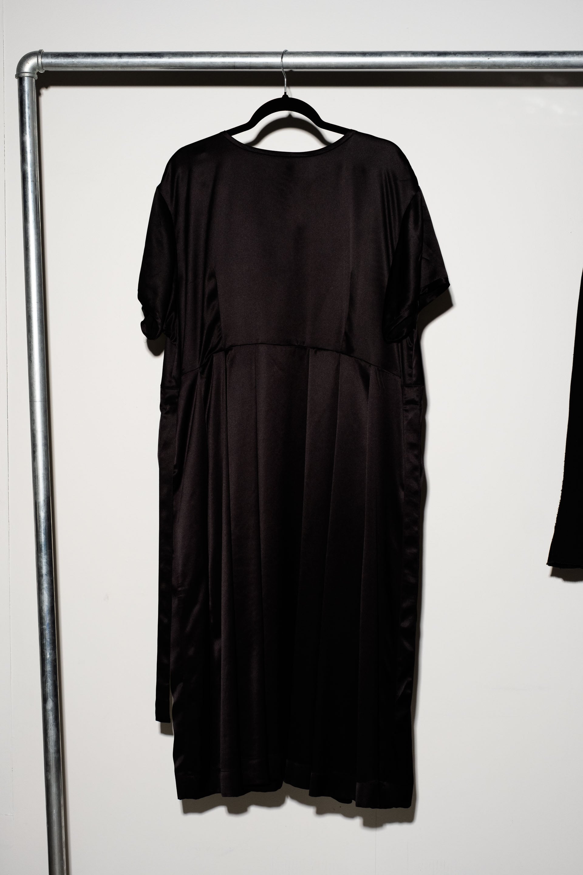 SVEN DRESS - Black Silk