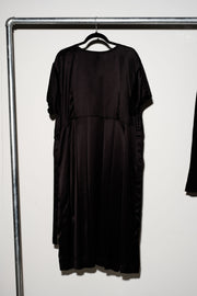 SVEN DRESS - Black Silk