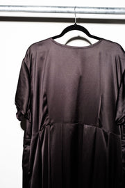 SVEN DRESS - Black Silk