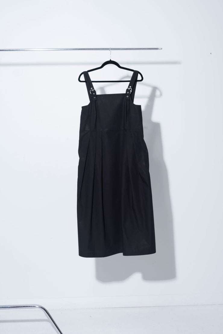 MÄRTA DRESS - Black Cotton