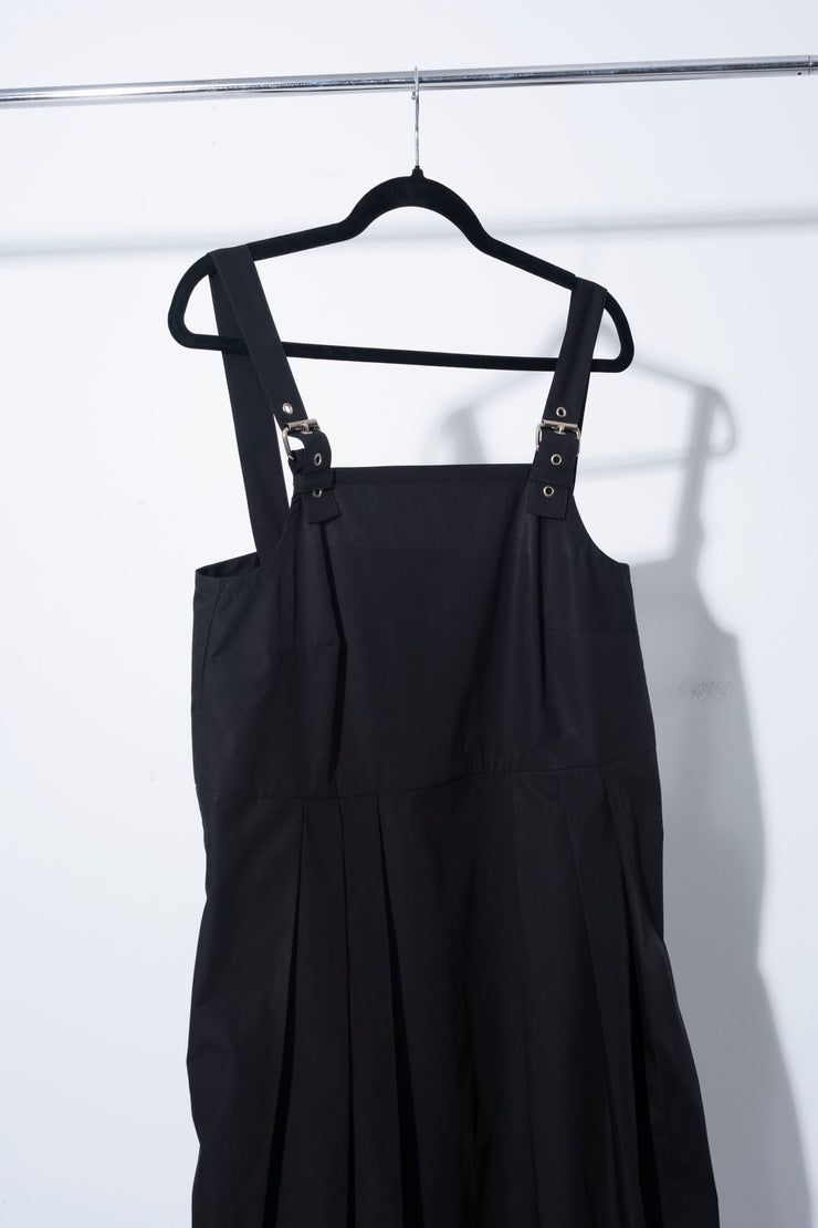 MÄRTA DRESS - Black Cotton